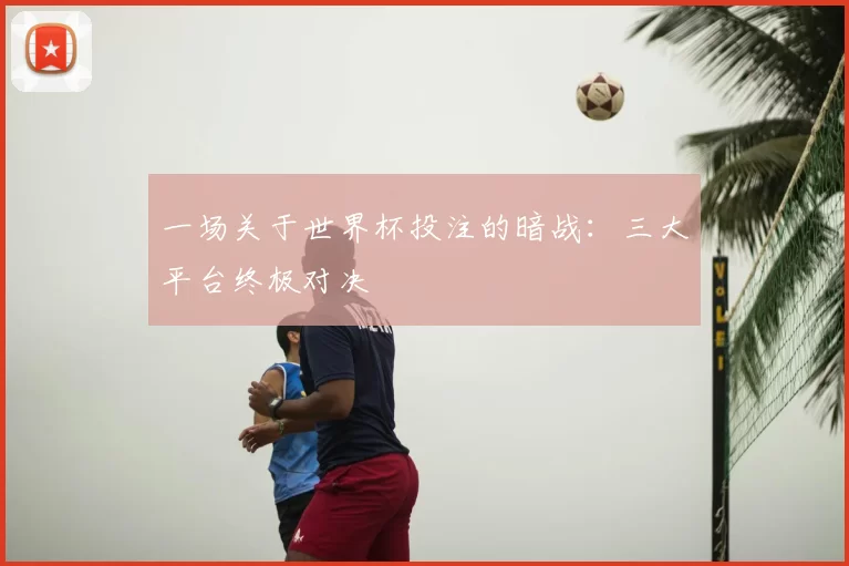 一场关于世界杯投注的暗战：三大平台终极对决